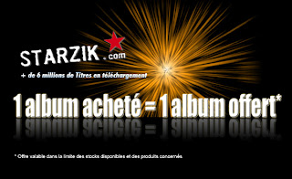 Offre spéciale Starzik, jusqu'au 31 Août