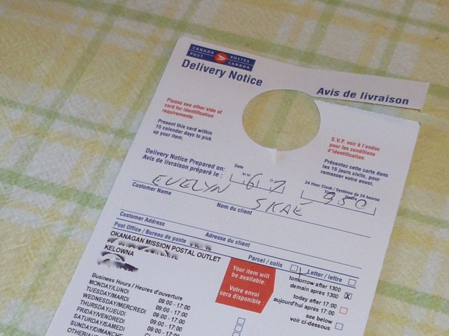 canada post tracking delivery notice canada post tracking delivery notice