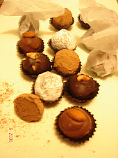 trufas de chocolate belga