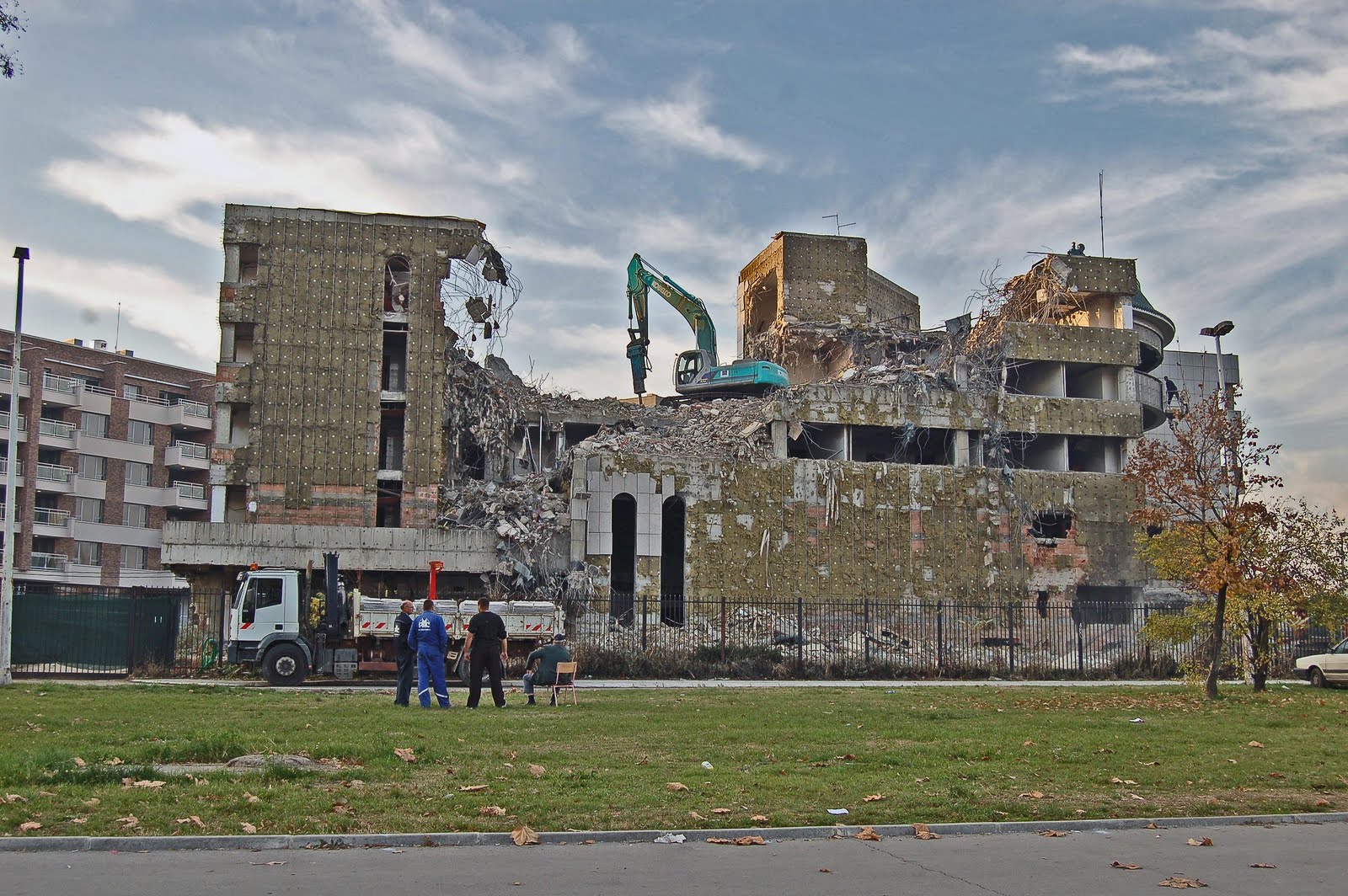 A Yankee in Belgrade ABC Wednesday R Is For Razing 