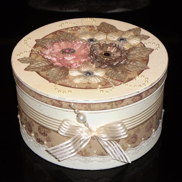 Beccy's Place Shabby Chic Hat Box