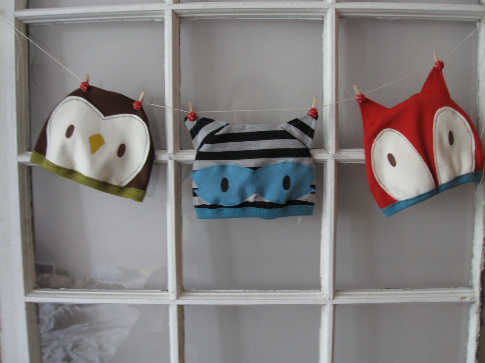 Moth and Sparrow: Baby Animal Hats Tutorial with Pattern