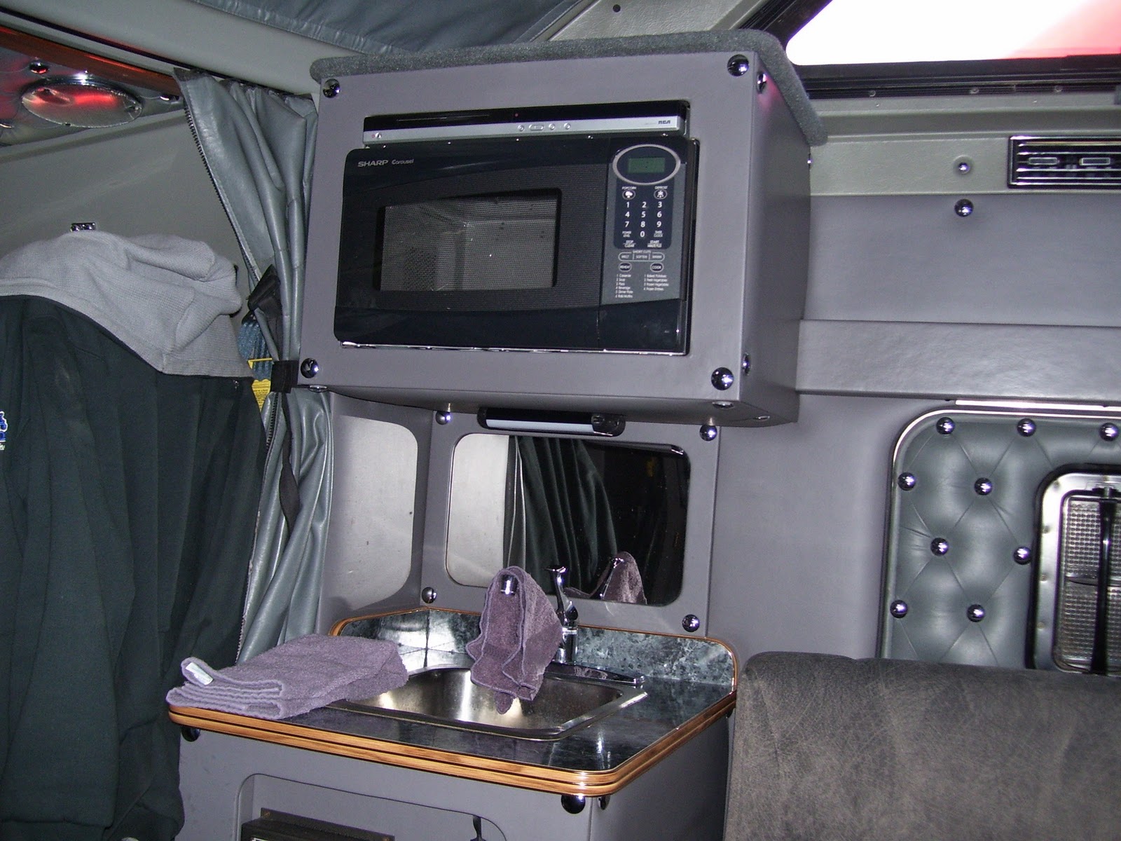 Living in a Semi with My Husband The Truck Stop Shower