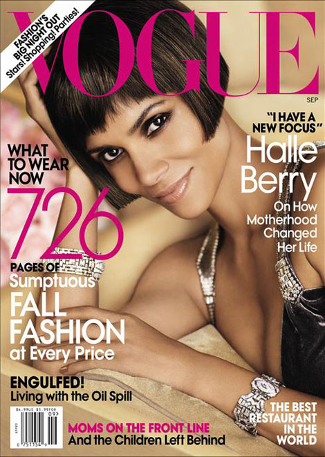 halle berry vogue september 2010. September 2010. American Vogue