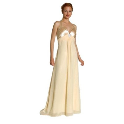 Nursing Dresses  Wedding on Formal Evening Gown  Halter Dress With Empire Waist Front Pleats  And