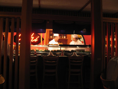 Sushi chefs at work at Fuki Sushi