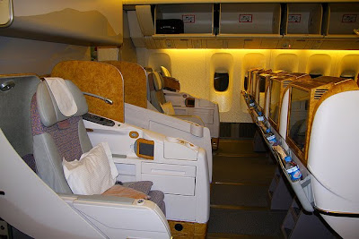 Emirates Business Class Seats