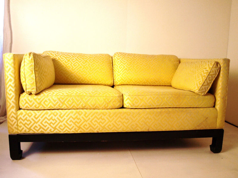 P.S. I love this... Fabulous Greek Key Sofa