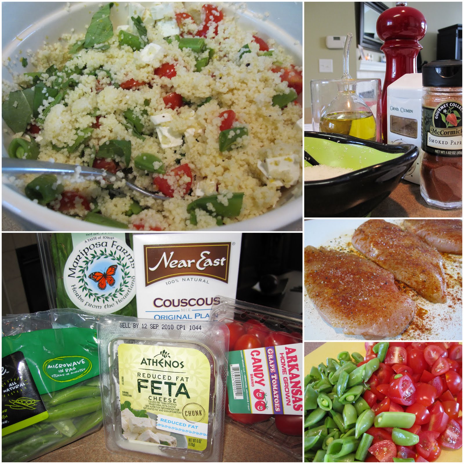 taylor made... Spiced Chicken with Couscous Salad