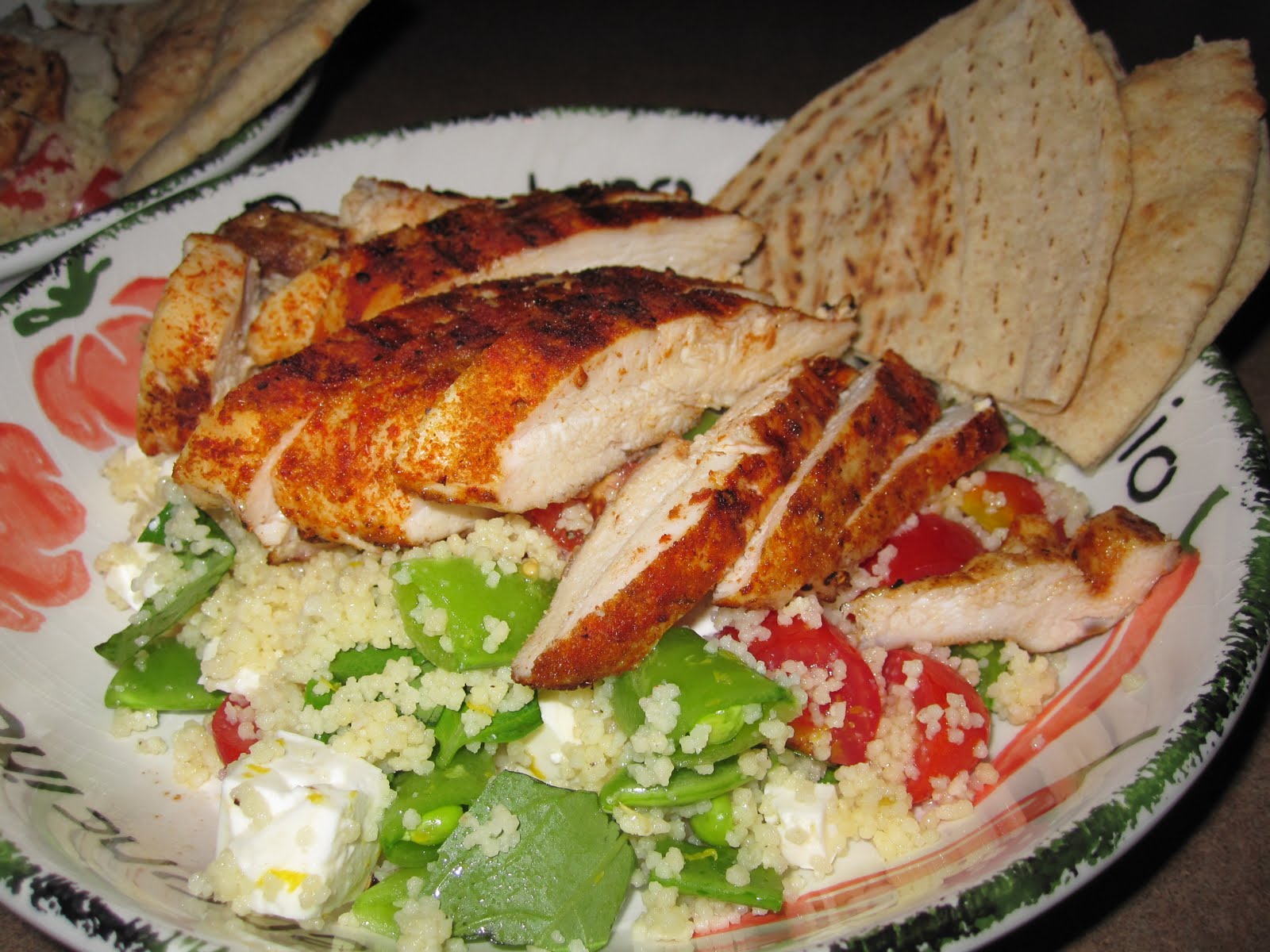 taylor made... Spiced Chicken with Couscous Salad