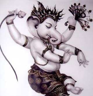 பிறந்த நாள் வாழ்த்துக்கள் கணேசா !!(விநாயகர் சதுர்த்தி) Ganesh+Painting3