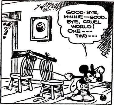 Mickey Mouse selvmord, suicide Mickey Mouse selvmord, suicide