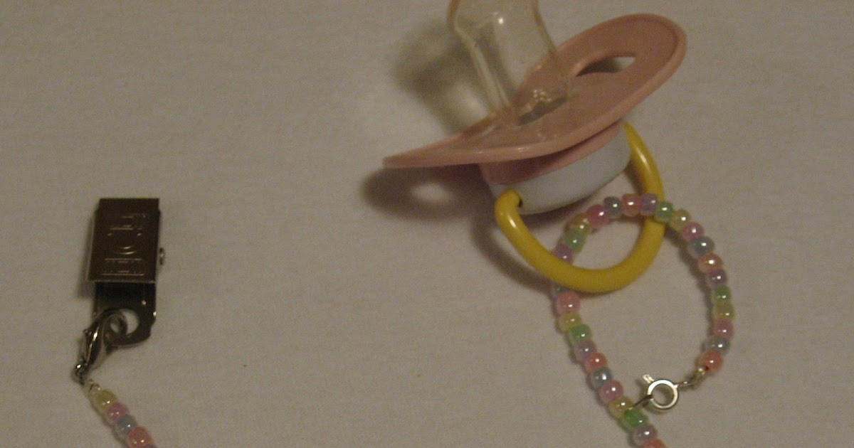 simply beads Binky Holders