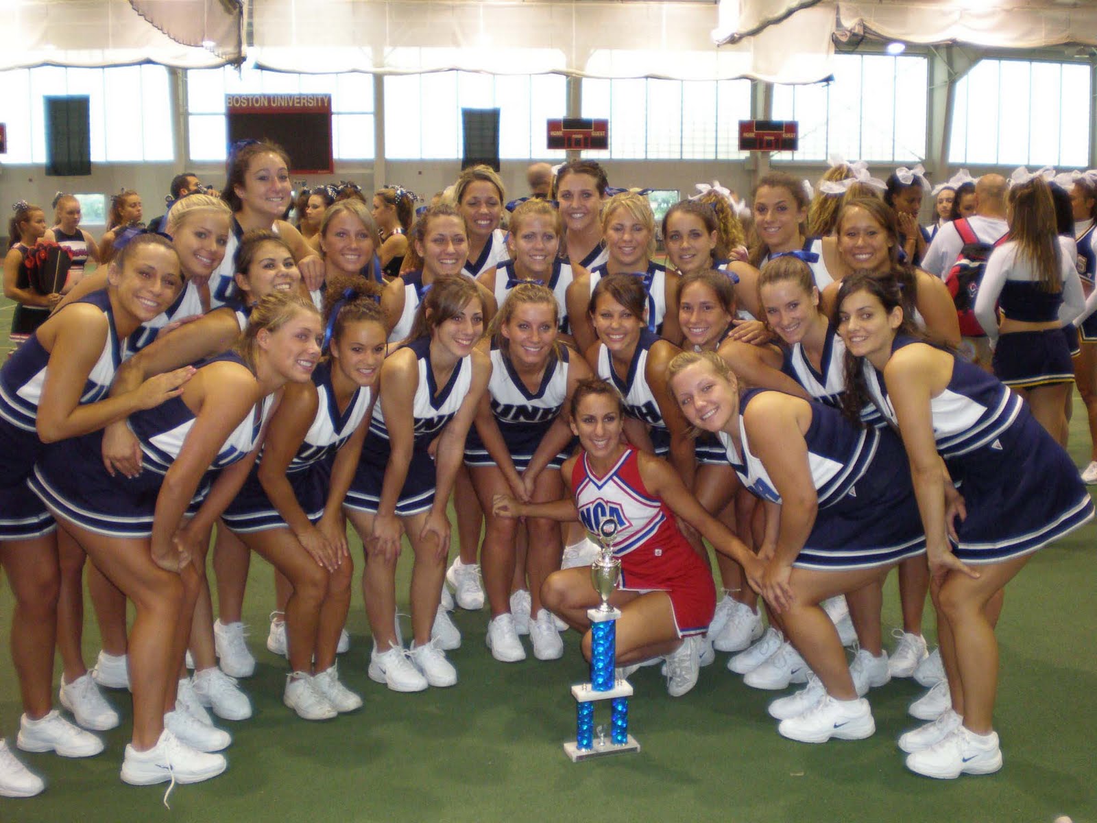 NFL and College Cheerleaders Photos University of New Hampshire Cheerleaders