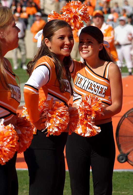 sexy for girls The Tennessee Vol Cheerleaders Are Digging The Upsets