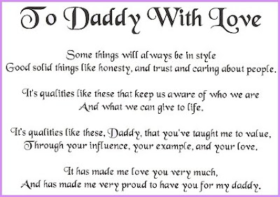 happy birthday daddy poems from kids