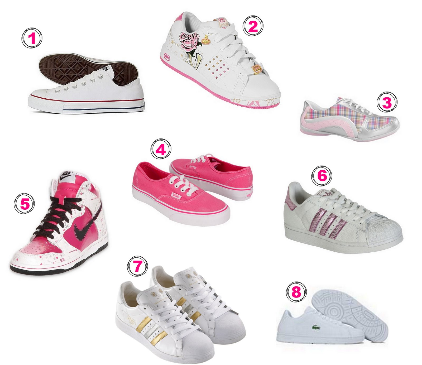 os tenis do momento