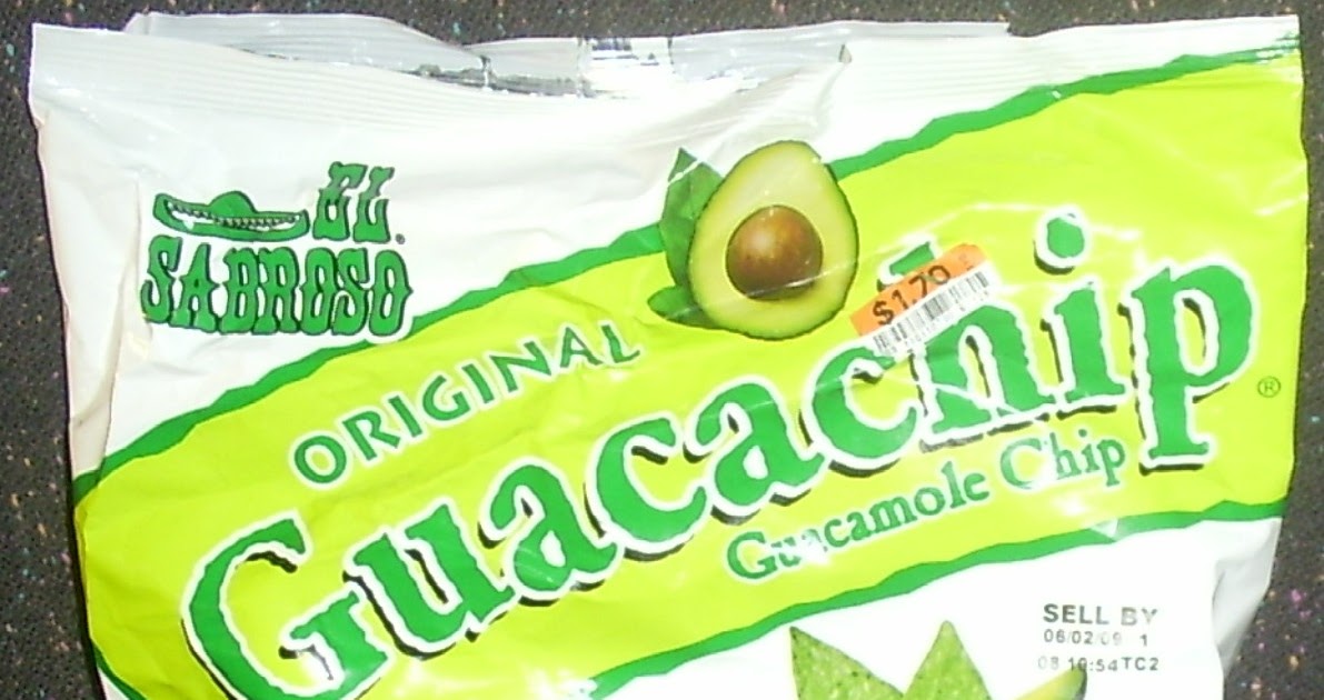 The AntiSpendthrifty Gourmet El Sabroso Original Guacachip Guacamole