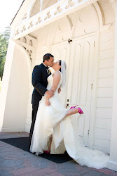 Wedding Day Kisses!