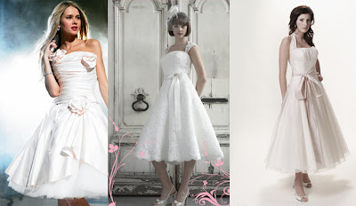 Trendy Tea Length Wedding Dresses 2010/2011