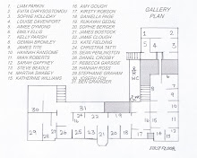 FIRST FLOOR DEGREE SHOW GALLERY PLAN