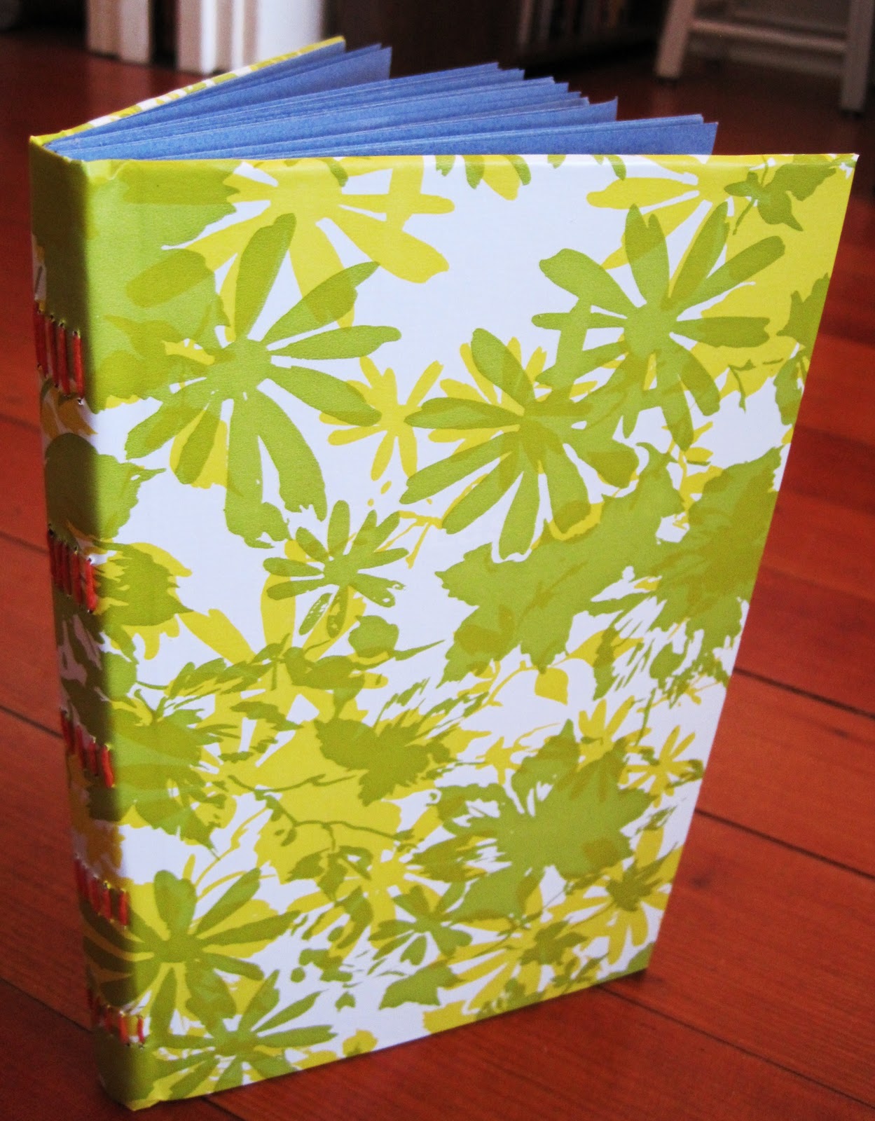 Bean D.I.Y. recycled book journal