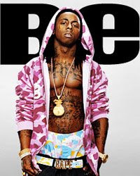 Lil' Wayne Wears Bape Hoodie