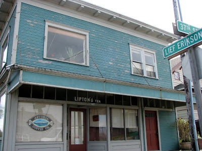 Street sign with Leif spelled 'Lief'