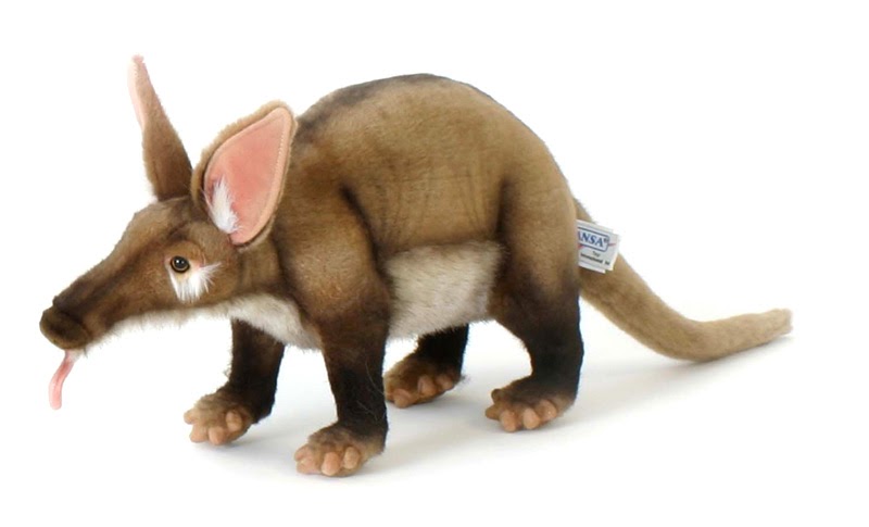stuffed aardvark