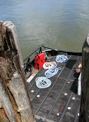 The Towboat _Maverick_ on the Columbia River at Astoria, Oregon