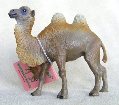 Plastic toy camel