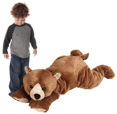 Brown Bear Jumbo Plush Toy - Stuffed Bear