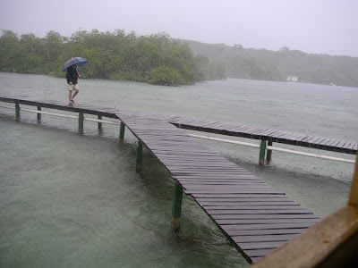 Resort off of Bocas del Toro, Panama