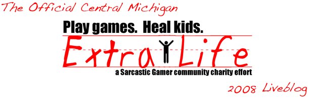 Extra Life '08 Live Blog