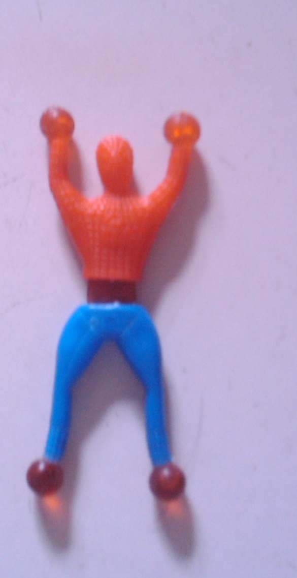 spider man sticky toy