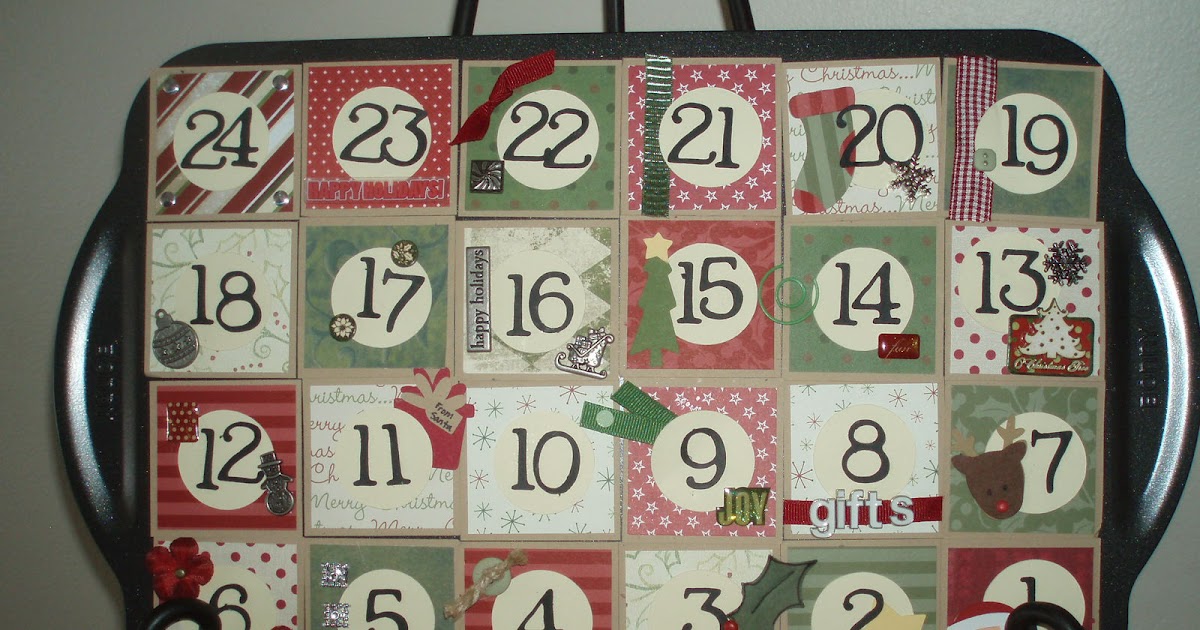 The Culinary Queen: Christmas Countdown Craft