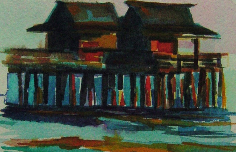 Just Painting Naples Pier Series