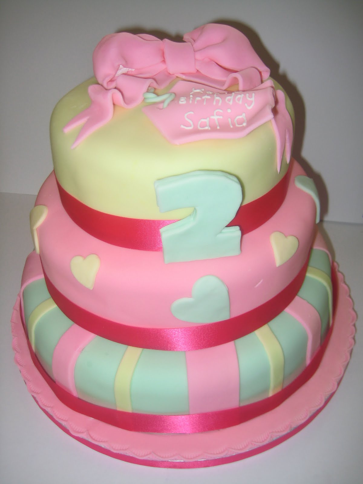 Cakes By Hannah: 2nd Birthday Cake
