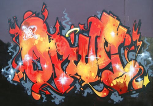 Various Graffiti Art Style