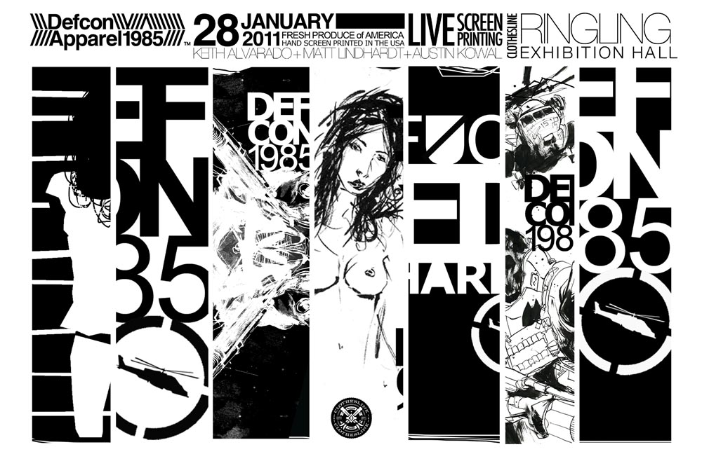 Defcon Apparel 1985 2011