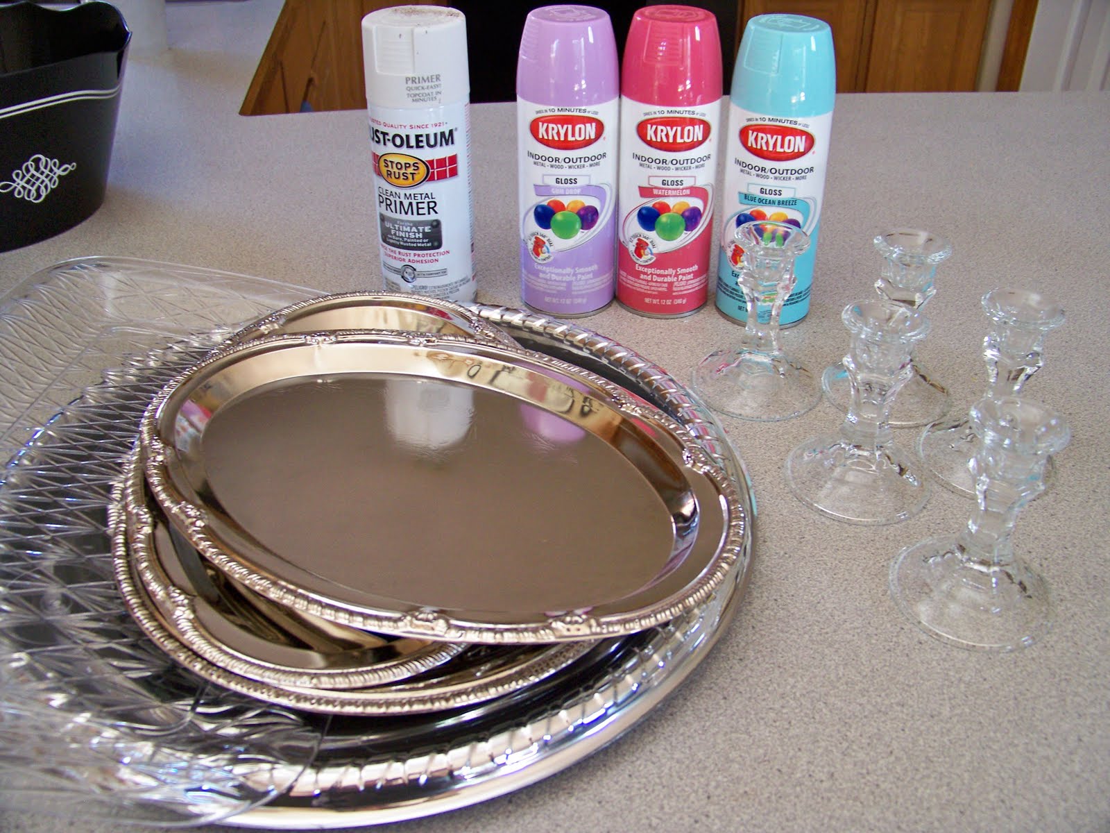 A Little Bit Of Melanie... Some Fancy Serving Trays