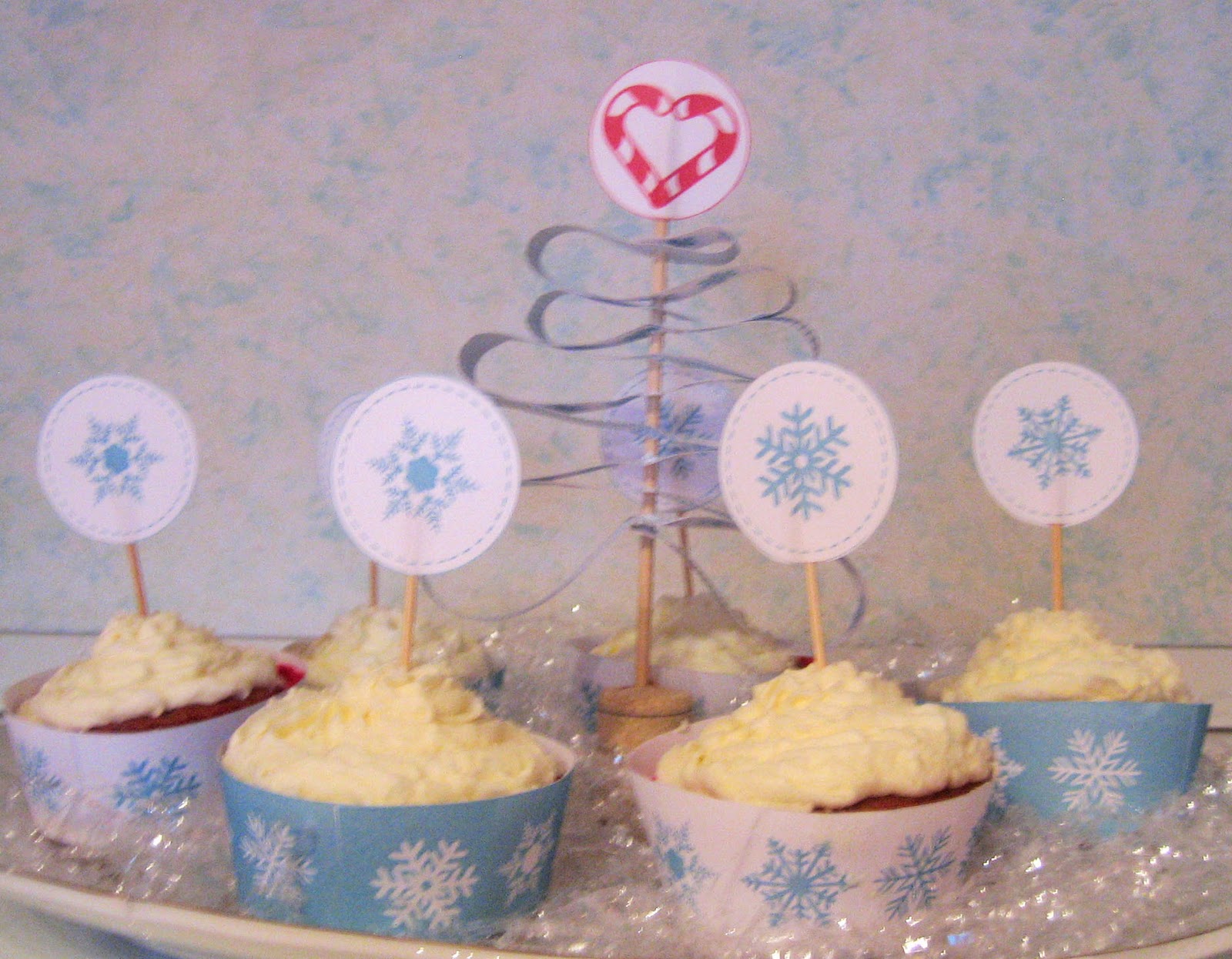 Mascaobio: masca-o vi augura buon natale Cup Cake Le Frufrù