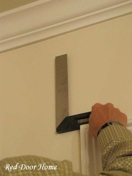 Red Door Home How to Install Drapery Hardware Brackets