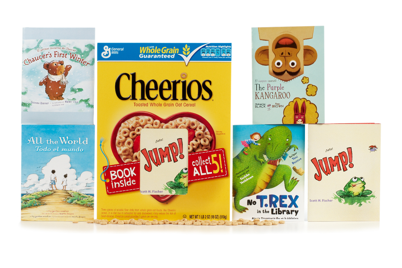 cheerios box