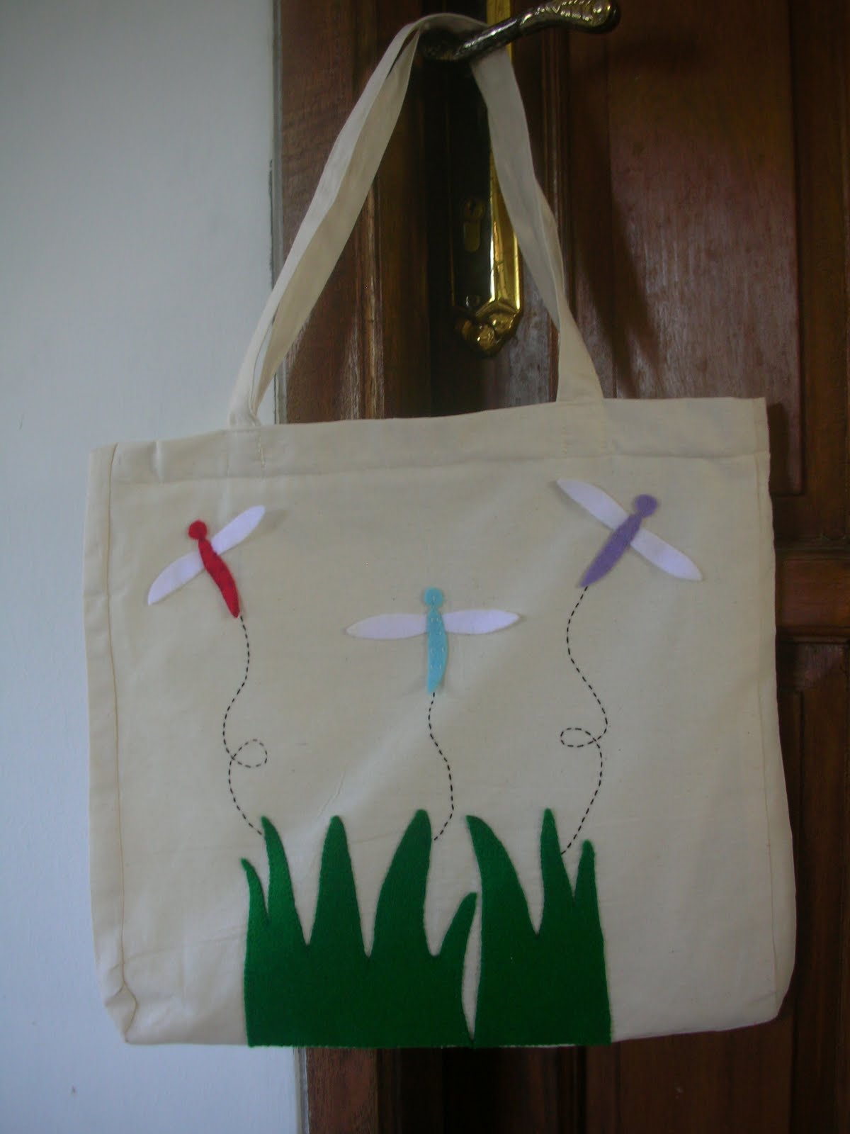 Hanya Seorang BEYBEY Tas blacu motif kain flanel..