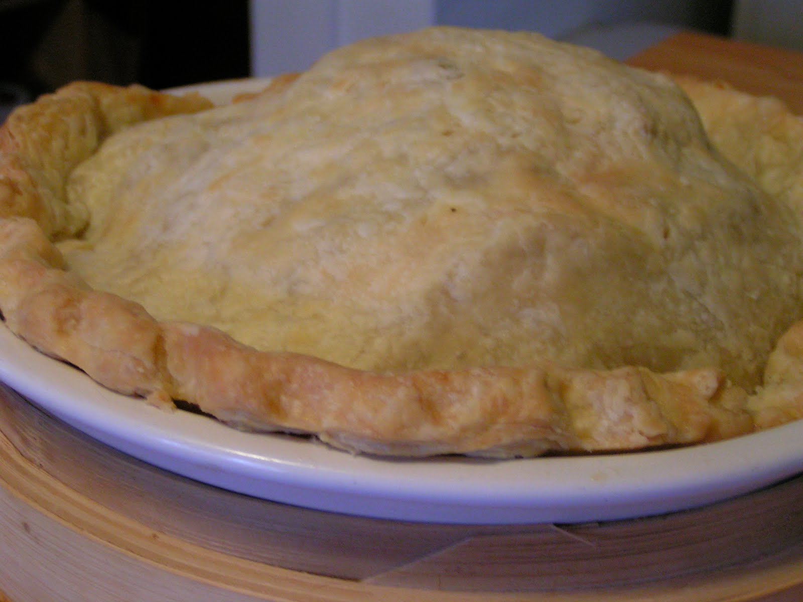 choke, artichoke pearquinceapple pie