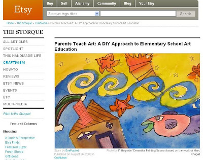Eye Pop Art: Parents Teach Art - a DIY Approach to Elementary School