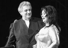 Placido in Athens with Veronica Villaroel