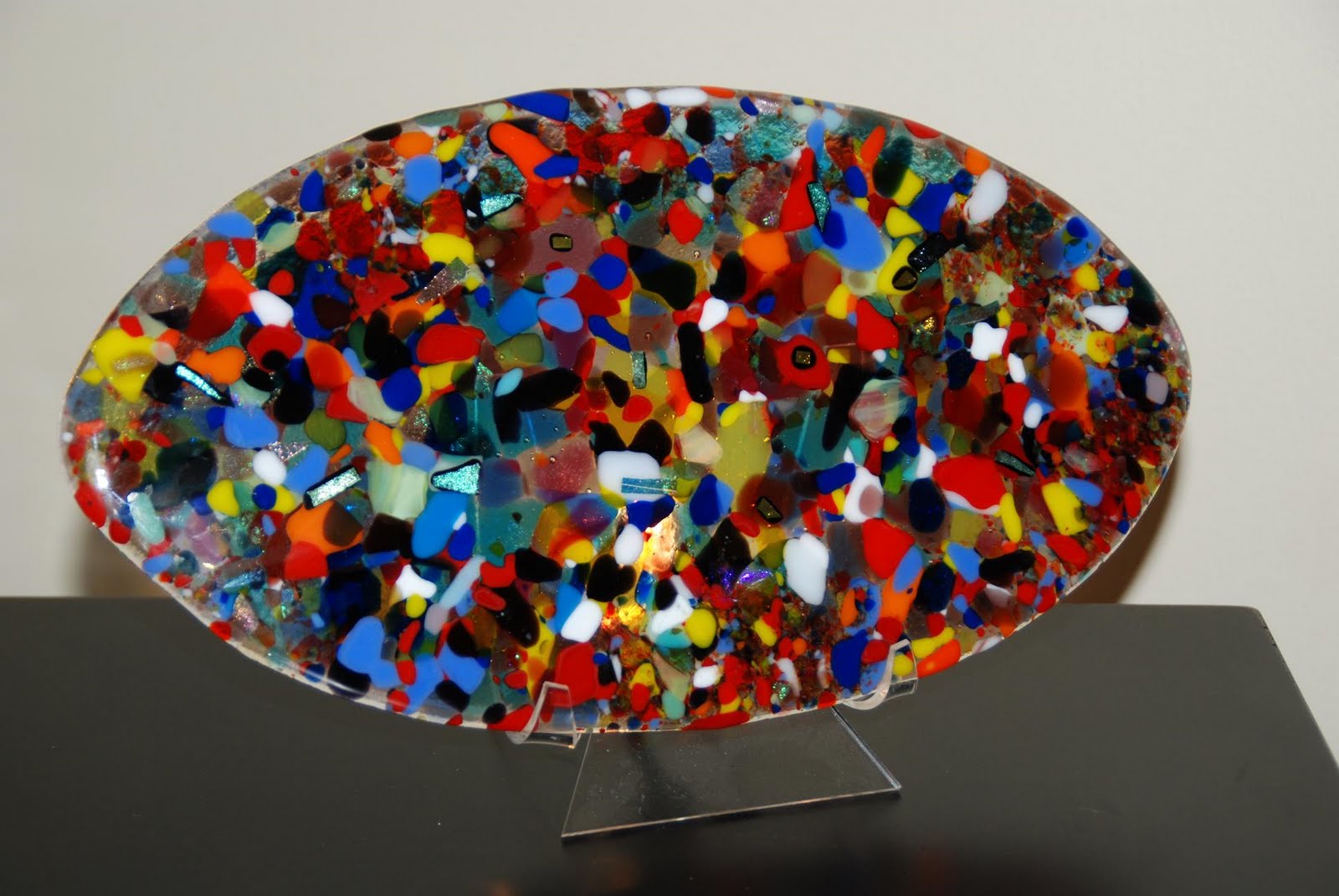 Omega Glass Fused Glass Art that's Ridiculously Cool Evolution of an