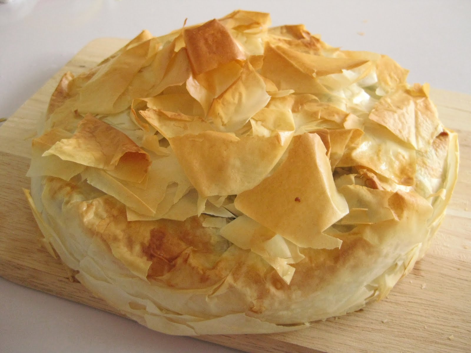 舒實坊 Potato and Leek Phyllo Pie